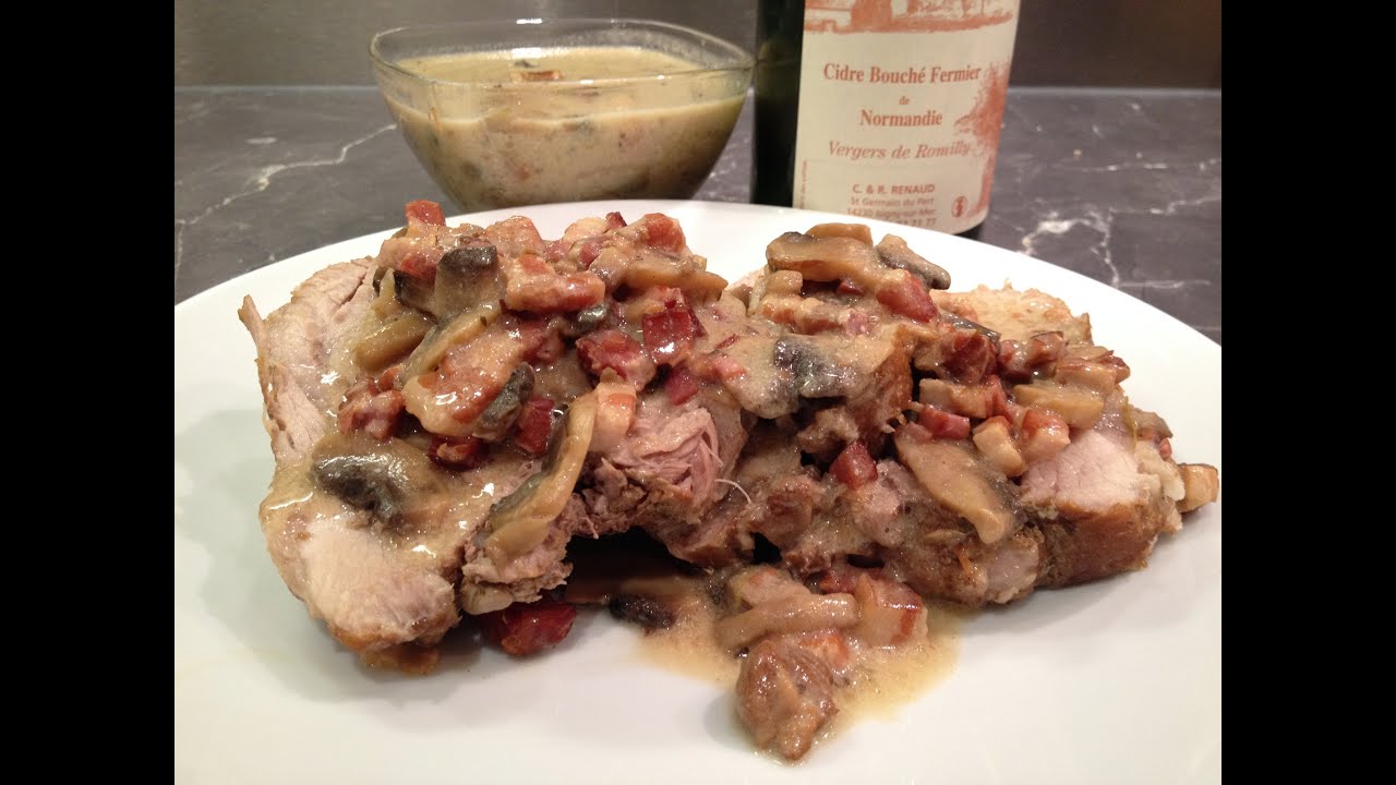 Roti de porc au cidre (Cuisine par Cedric et Seb)