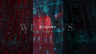 Architecture of Gothsburg: Windows #minecraft #architecture #art #medievalarchitecture