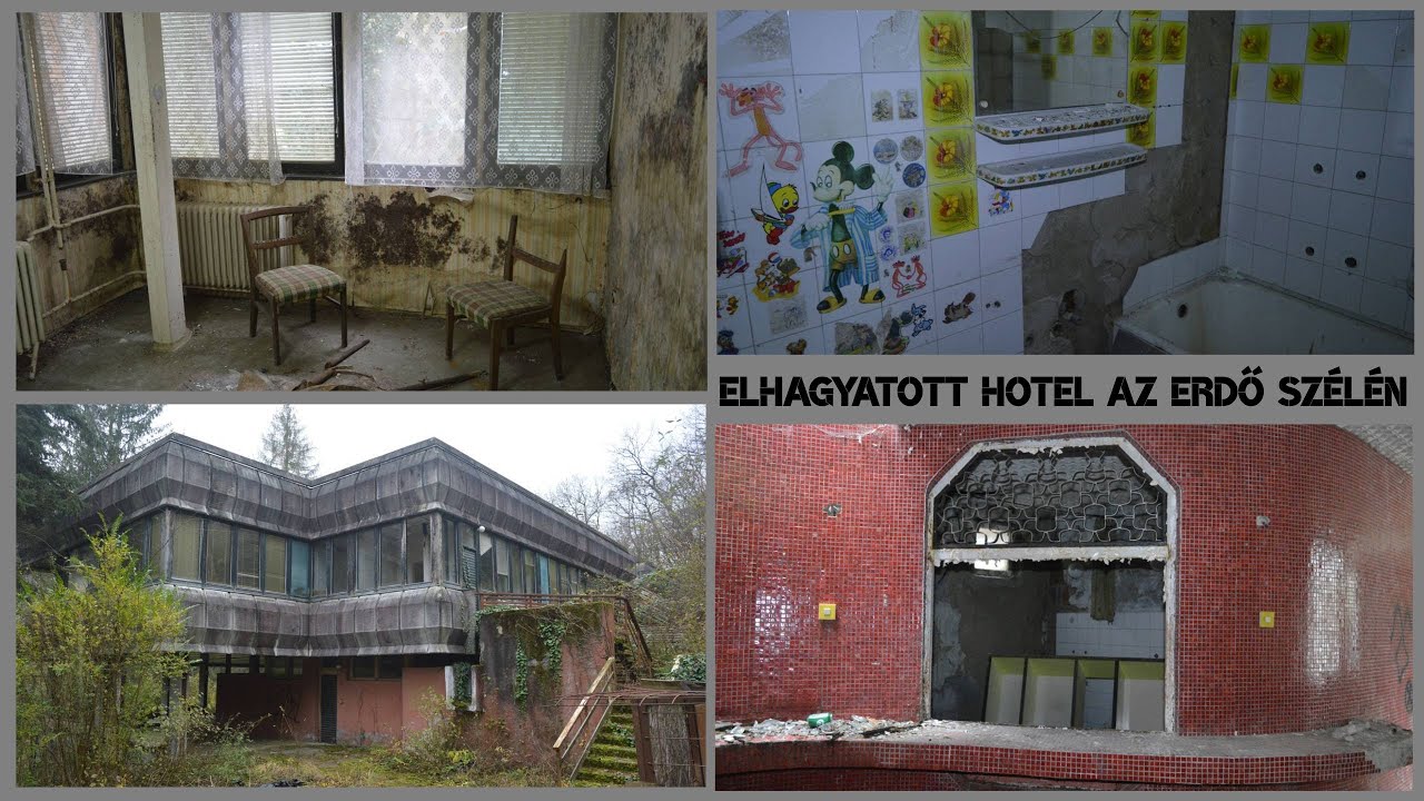 Rejtélyes Elhagyatott Hotel egy erdő szélén!