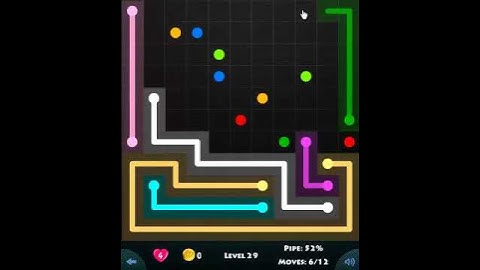 11 × 11 MANIA LEVEL 29 - FLOW GAME ON FACEBOOK Connect the dots