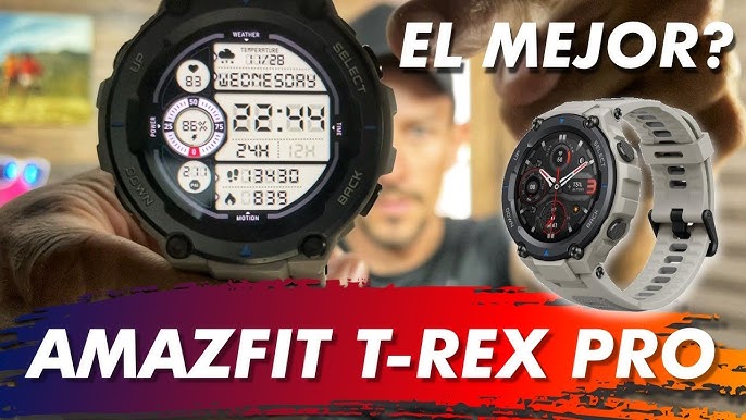 Smartwatch Amazfit Sport T-Rex Pro 1.3 caja 47.7mm de