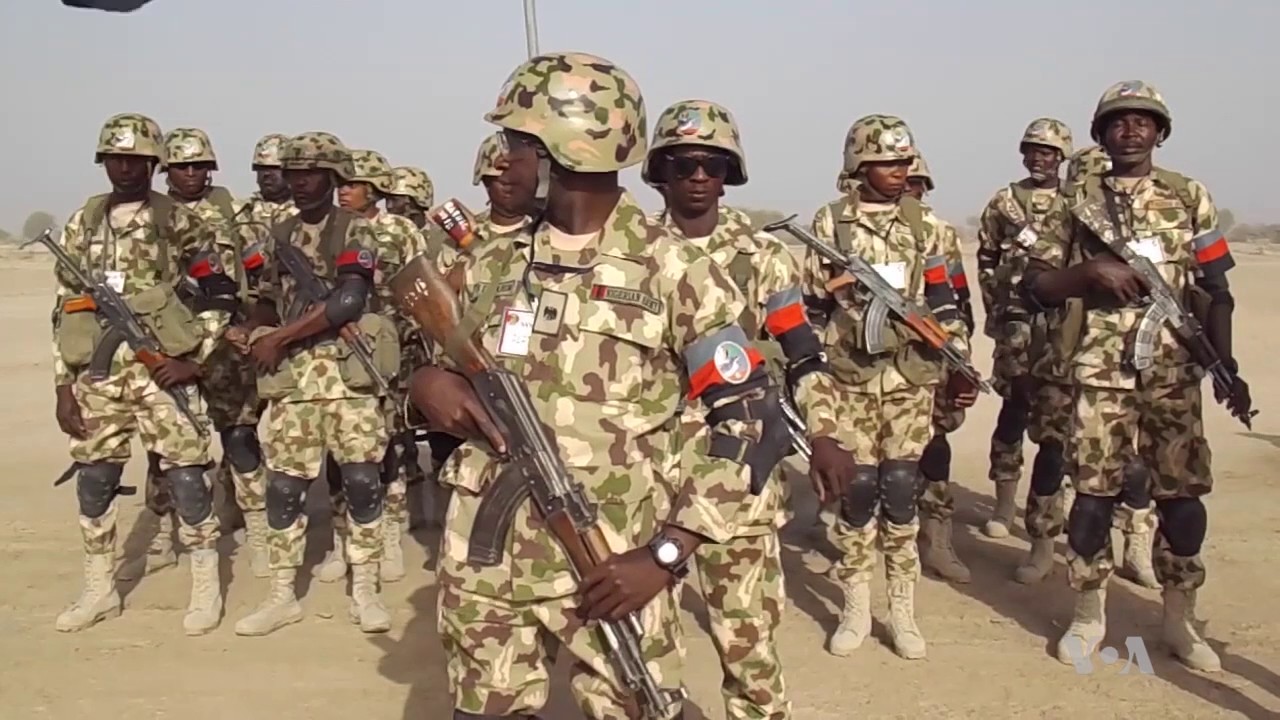 Nigerian Army Holds Drill in Sambisa Forest Former Boko Haram Stronghold