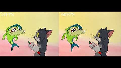 Tom & Jerry made 60fps using AI