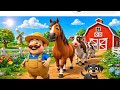 Old MacDonald Had a Farm | toddlers learning videos | english rhymes for babies | Animals song