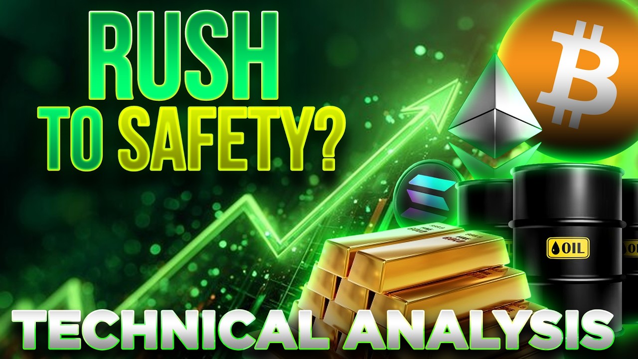 Rush To Safety?📉Crypto Technical Analysis @EvanAldo