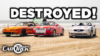 Driving 750 miles in our cheap, broken sports cars was a NIGHTMARE! Car Trek 11 Finale