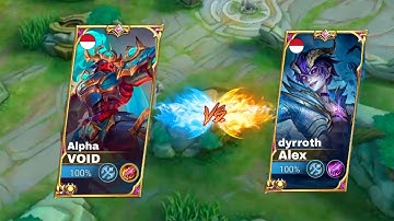 Destroy dayrrot in 1 v 1 with this new Alpha true damage build alpha gameplay #mlbb..