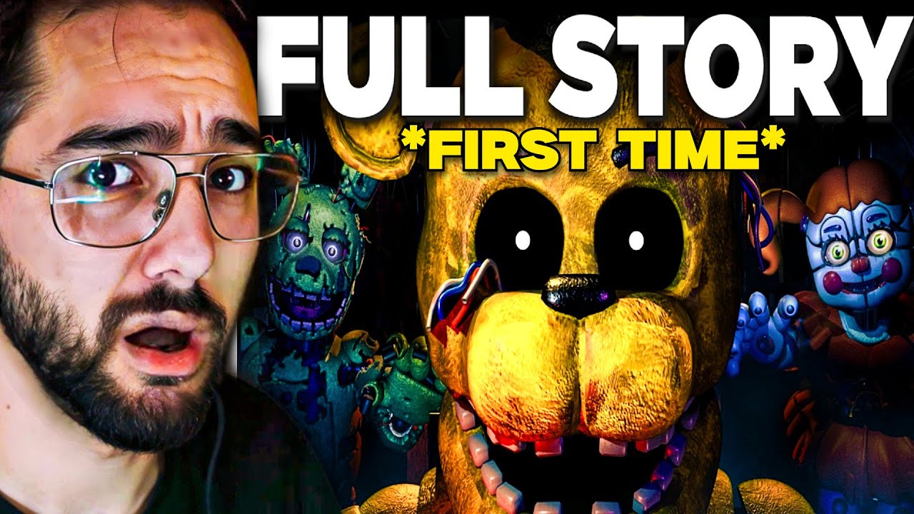 I avoided spoilers for FNAF lore and the story is actually PEAK? 😭