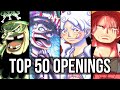 TOP 50 One Piece Openings『MAD』from Raftel Archives