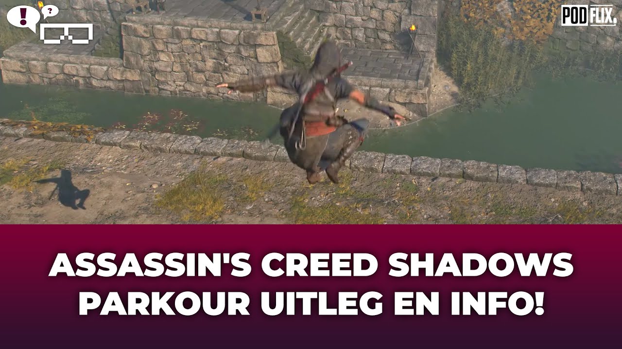 Assassin's Creed Shadows Parkour uitleg en info!
