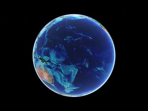 The spinning Earth