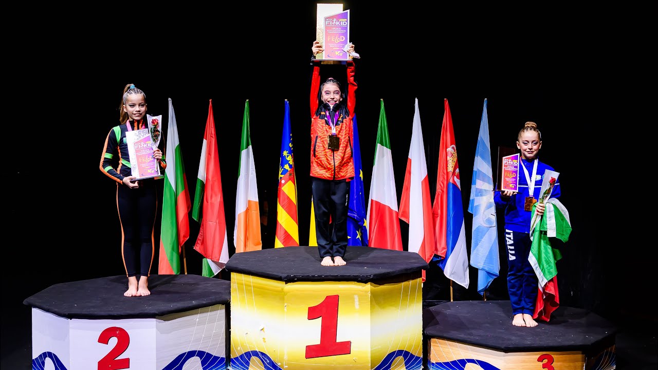 Campeona de Europa de Fitkid 23“ Star🥇& Galaxy🥇“ 🇪🇺.