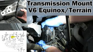 2010-2017 V6 Equinox & Terrain Transmission Mount Replacement DIY by DC Auto Enhancement 916 views 3 months ago 24 minutes