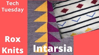 Basics of Intarsia (color block) Knitting // Technique Tuesday