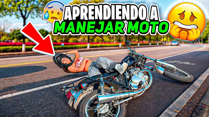 KIMBERLY LEARNS TO RIDE A MOTORCYCLE “Crashes into a tree” 🏍️😱