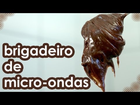 Receita de BRIGADEIRO de MICRO-ONDAS FÁCIL