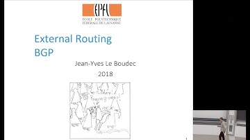 TCP-IP 2018: External Routing: BGP (part 1)