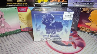 Pokemon, Sword and Shield, Silver Tempest ETB Opening Hunting for lugia!