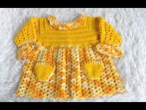 Croche pro Bebe  Roupas de crochê para bonecas, Crochê, Vestidos de crochê  infantil