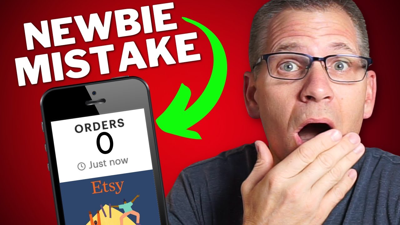 New Etsy Sellers AVOID This BIG Mistake When Getting Started YouTube