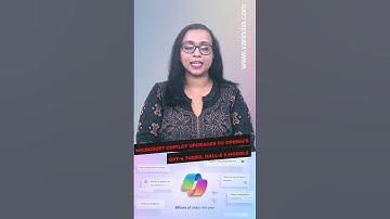 Microsoft Copilot upgrades to OpenAI’s GPT-4 Turbo, DALL-E 3 models  #shortsvideo