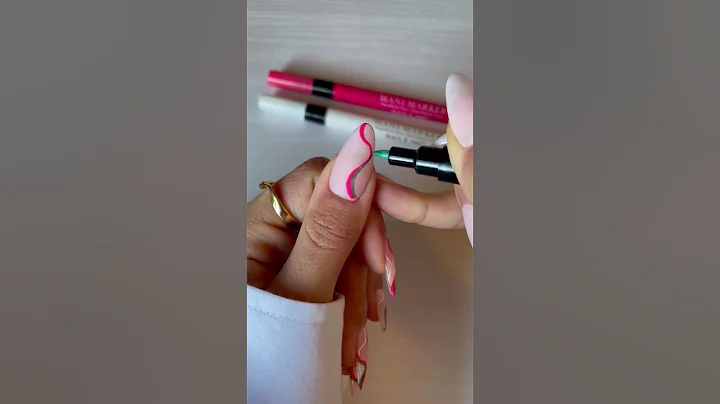 Nails.INC Mani Markers Swirls Nail Art Tutorial