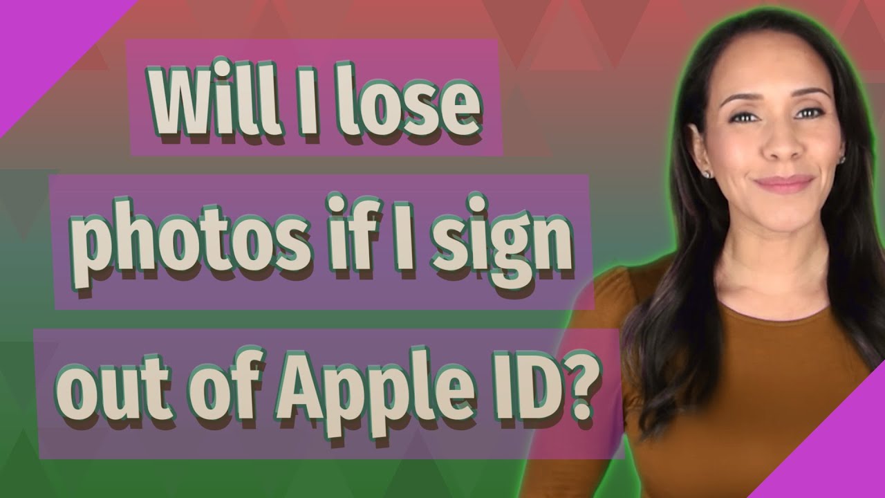 Will I Lose Photos If I Sign Out Of Apple ID YouTube Will I Lose Photos If I Sign Out Of Apple ID YouTube