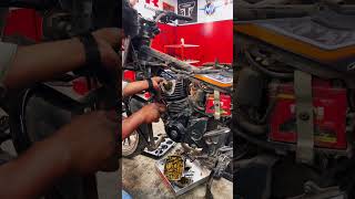 Honda hornet head decarbonisation AMSR @Yewalemotors #enginecleaning #shorts #ytshorts