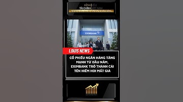 Cổ phiếu ngân hàng tăng mạnh từ đầu năm, Eximbank trở thành cái tên hiếm hoi mất giá