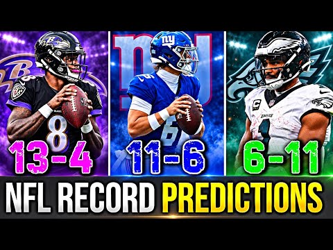 2026 NFL Record Predictions For ALL 32 Teams! (99% Accuracy)