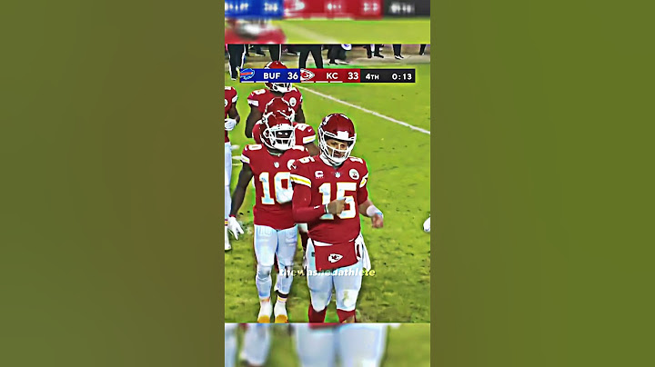 Never count Mahomes out 😳 #shorts