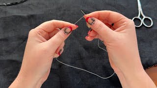 Telling A Ghost Story And Handsewing