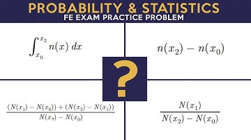 FE Exam Probability & Statistics - Normal Distribution | FE Exam Practice Problem
