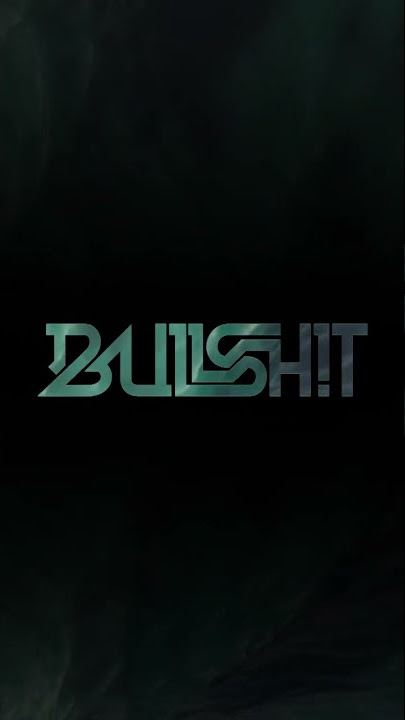 Animasi logotype Bullshit #shorts
