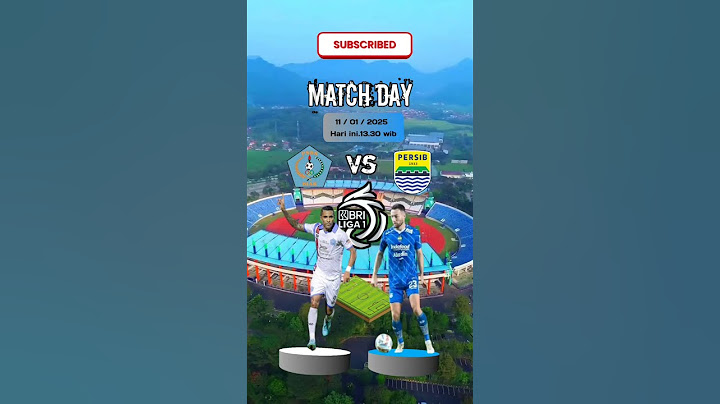 Persib vs Psbs Biak hari ini🔴🔴 #jadwalbola #shorts