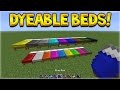 working dyeable beds minecraft 112 dye able beds preview showcase minecraft pc mod