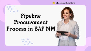 Pipeline Procurement Process In SAP MM | SAP MM- Pipeline procurement process for Beginners level