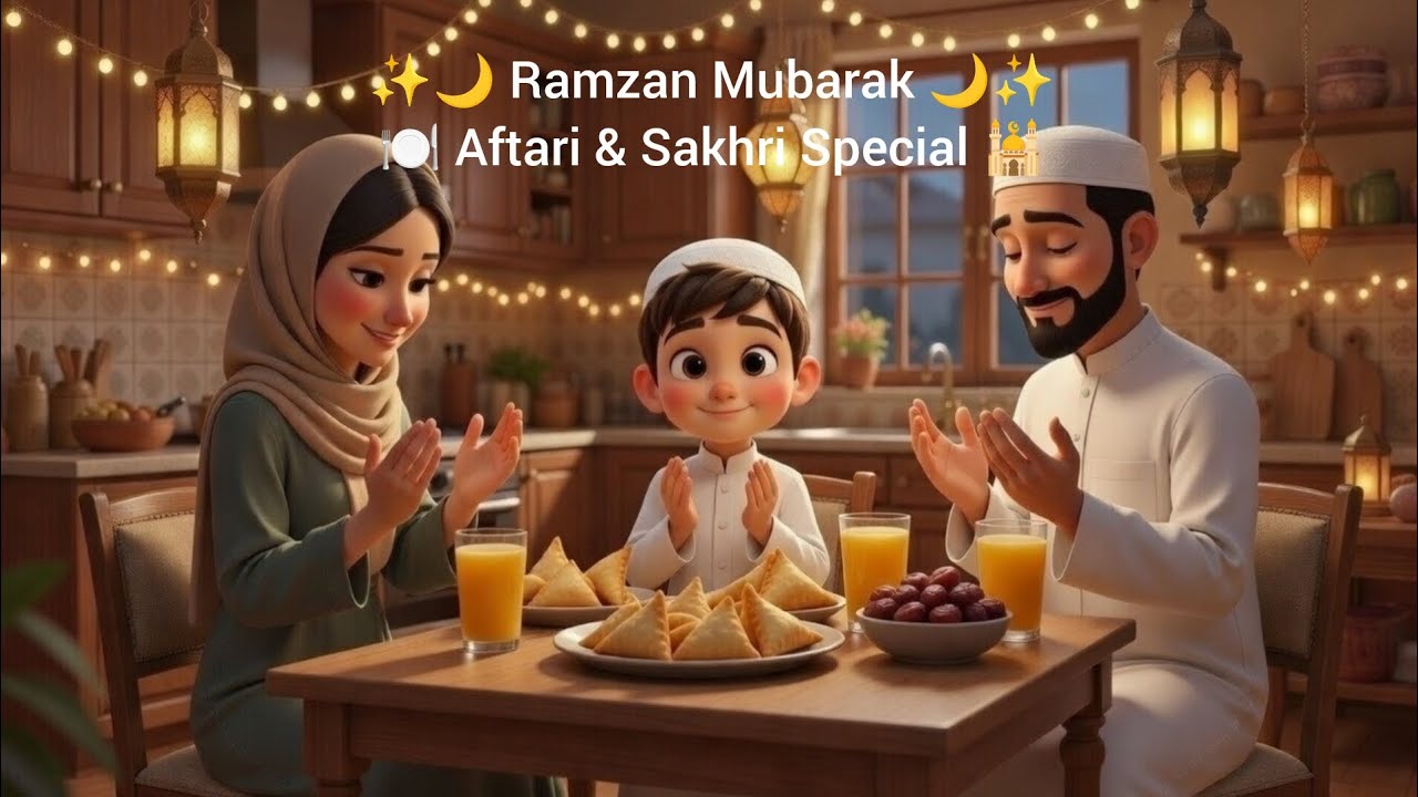 Ramzan Mubarak Cartoon | Ramzan Mubarak Cartoon special for kids|