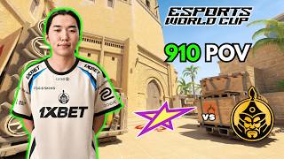 910 POV | TheMongolZ vs magic (20-12) Rating 1.56 CS2 Esports World Cup 2026