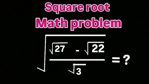 square root simplification | Math olympiad questions | simplification #shortsfeed #matholympaid
