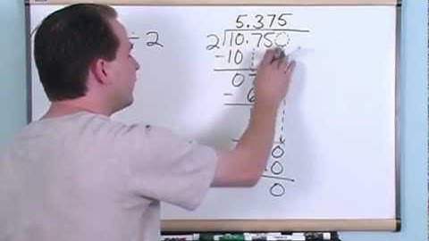 Dividing Decimals - 5th Grade Math