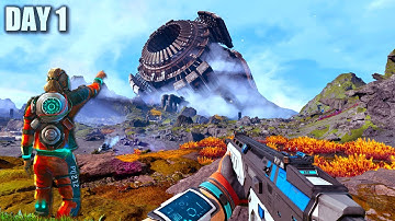 Day 1 in the NEW Most Anticipated Craft Build Open World Survival Game...