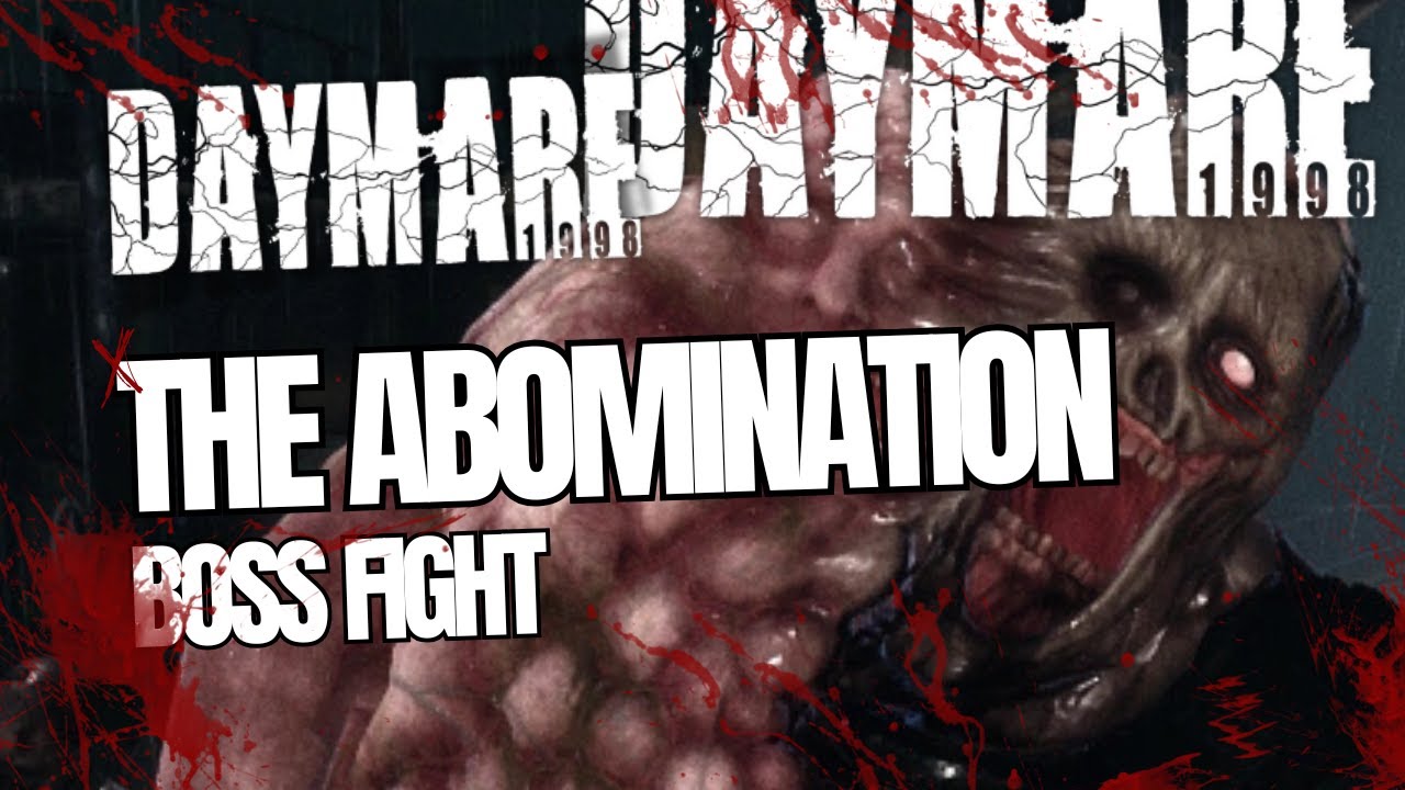 DAYMARE 1998 🧠 THE ABOMINATION | FULL FINAL BOSS FIGHT