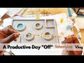 😍 A Productive day in a life | 🖐 creating PERSONALISED jewellery | workaholic day off 🙈 Vlog#18