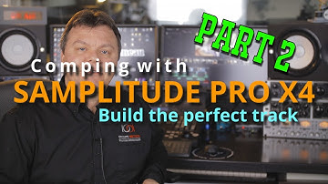 Comping with Magix Samplitude Pro X4  PART 2 - Multitracks