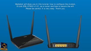 D-LINK DSL-2790U - Setup modem as a router secure the wifi change admin password and disable WPS