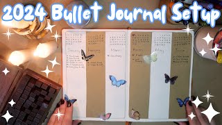 2024 Bullet Journal Setup + Flip Through