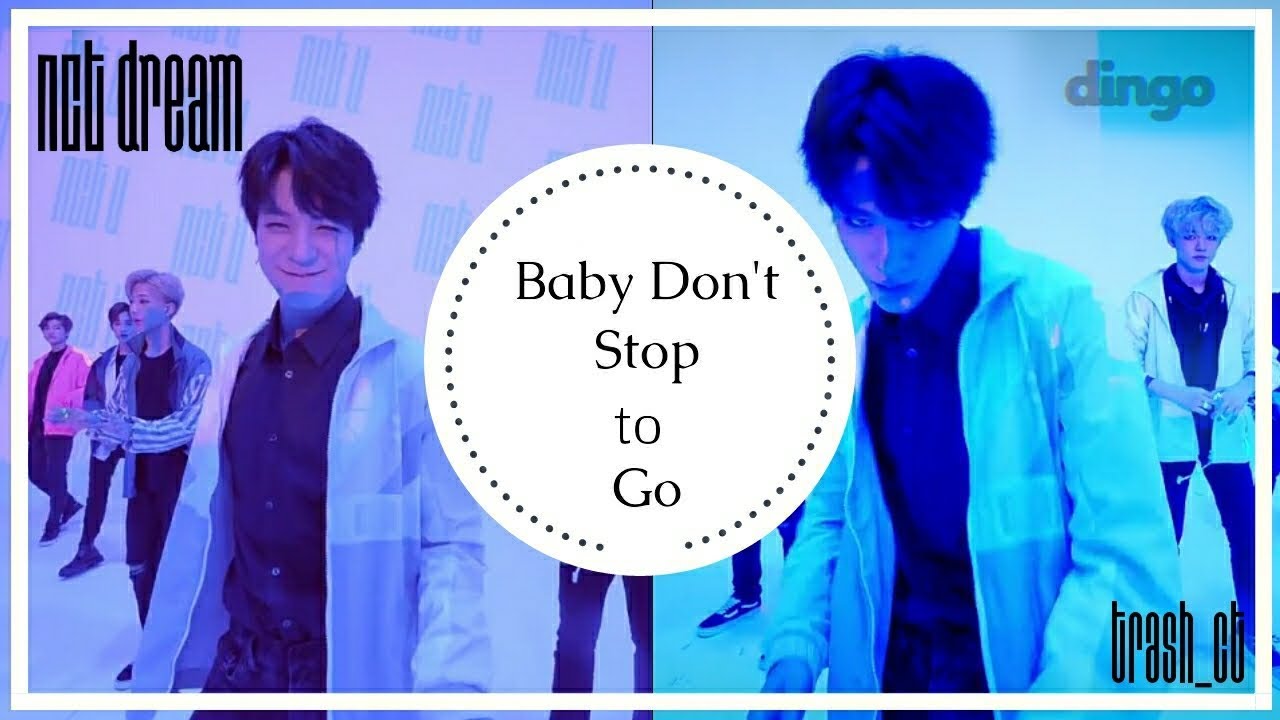 NCT DREAM [cut scene from dingo 100sec choreography] dance to Baby Don't Stop and then GO