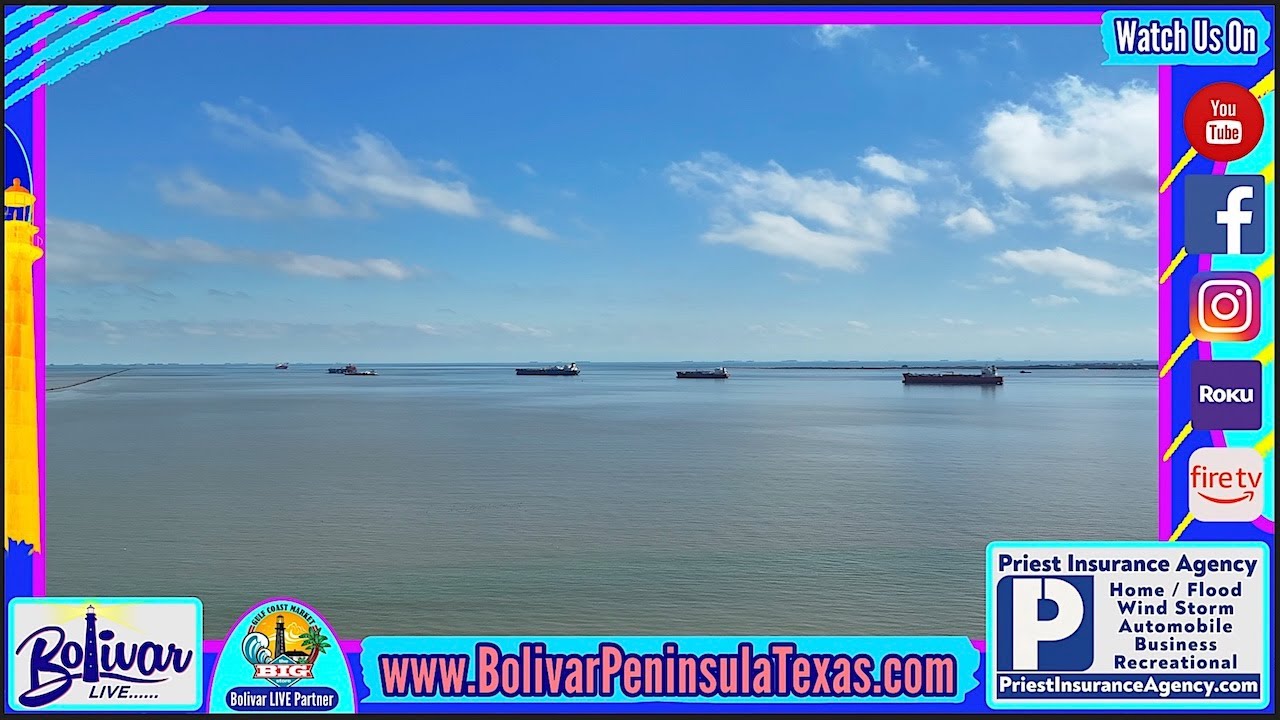 Enjoy our 27 Miles Of Beachfront And The Beauty Of Bolivar Peninsula.