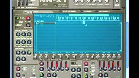 Editing samples in the Reason NNXT Sampler